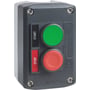 Schneider Electric trykknapkasse med START og STOP knapper, 1 grøn (NO) og 1 rød (NC), IP65.