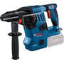 Bosch borehammer GBH 18V-28 C i blå og sort plast med ergonomisk håndtag og SDS plus værktøjsholder.
