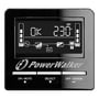 Nærbillede af frontpanelet på PowerWalker VI 1500 CW UPS, der viser LCD-skærmen med statusinformation og betjeningsknapper.
