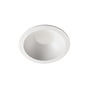 SG Armaturen Rax Eco 150 downlight i hvidt polycarbonat med justerbar lysfarve og lumen. Minimalistisk design med en mat hvid reflektor.