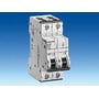 Siemens Sentron 5SY automatsikring 1+N-polet, B-karakteristik, 6A, 230V og 15kA, med klar blå baggrund.
