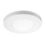 SG Armaturen Circulus LED armatur i hvid stål med akryl afskærmning og en diameter på 550mm.