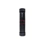 Simply45 S45-WP3200 RJ45 vandtæt samler, 10G, IP68, STP/UTP CAT6A/6/5 kabelkobling i sort nylon med røde detaljer.