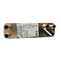 Gemina Termix T16H+-1 pladeveksler med G3/4" tilslutninger i messing, vist på hvid baggrund.