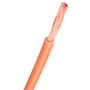 Nexans H05V2-K PVT90 ledning i orange med synlig, tvistet kobberleder og rund PVC-isolering på hvid baggrund.
