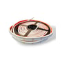 HiluX RGBW COB LED strip på rulle med afdækning og ledninger, klar til installation.