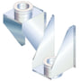 MetalbestoS Multi50, vægbæring til lodrette rør, 7" (Ø180/280 mm), blank – MetalbestoS