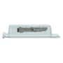 DELTACO SFP-modul SFP-HP110 ligger i en gennemsigtig plastemballage, hvor modulet kan ses gennem låget.