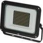 Brennenstuhl LED projektør 100W med 11500lm lysstyrke og 6500K farvetemperatur, frontvisning med LED-panel og justerbar monteringsbøjle.