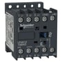 Schneider Electric TeSys K kontaktor LP4K1210BW3 med 3 poler og 1 sluttekontakt, 24V DC spole, set forfra.