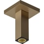 Hansgrohe loftbefæstigelse i børstet bronze til hovedbruser, 100mm lang med indvendigt G 1/2" gevind.