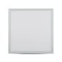 V-TAC LED-panel til Troldtekt, 60 x 60 cm, set lige forfra med hvid lysflade og ramme.