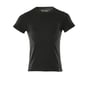Mascot T-shirt 20482-786 i sort, str. 2XL, lavet af 60% økologisk bomuld og 40% genanvendt polyester.