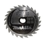 Makita rundsavklinge 136x20mm med 24 tænder, specielt designet til akku save for træsnit.