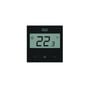 Roth Touchline SL rumtermostat i sort med digitalt display der viser 22,3 grader og ikoner for sol og cirkel.
