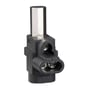 Schneider Electric multikabelklemme til NG125 med plads til 3 stk 16mm2 kabler, sat med 4 stk.