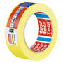 Nærbillede af tesa afdækningstape 4334 Precision, 50m x 38mm, med fokus på den gule tape og tesa branding.