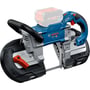 Bosch båndsav GCB 18V-127 Professional med kulfri motor, ergonomisk håndtag og en 18V batteriplads øverst.