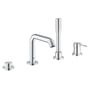 Grohe Essence 4-huls brusearmatur til kar, Krom