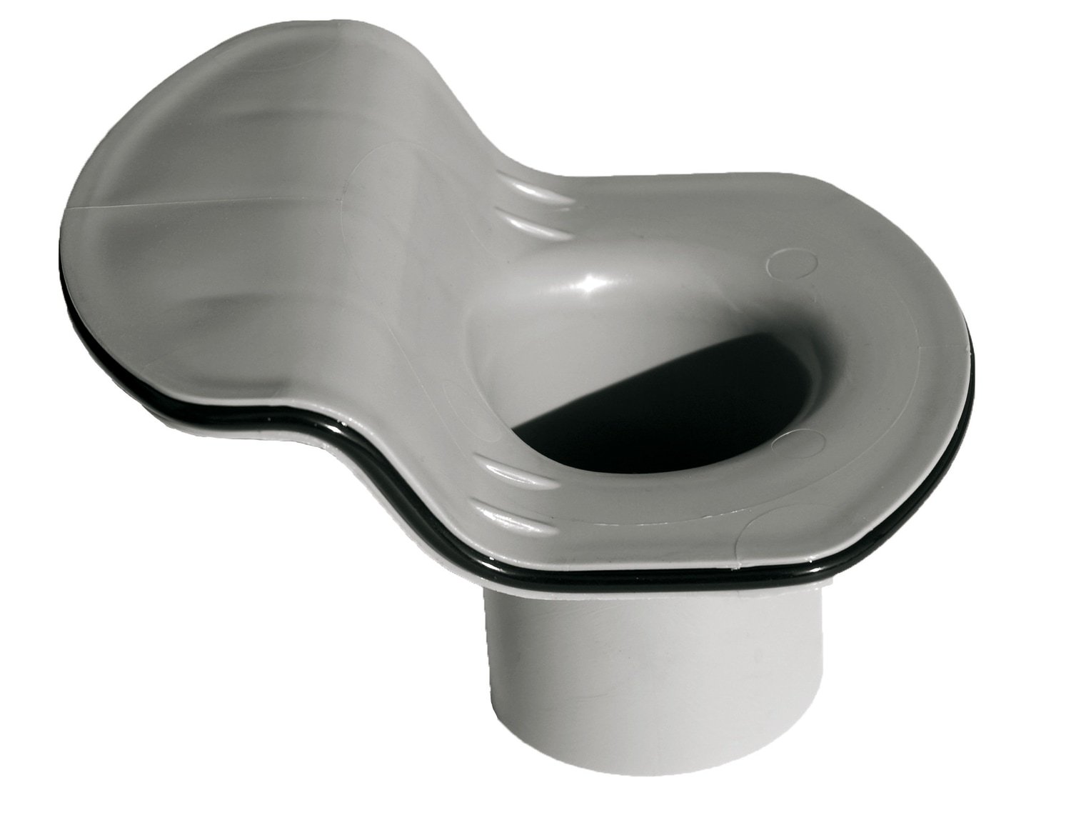 Purus Vaskerende 1200mm med bagplade afløb midt, slebet rustfri stål ...