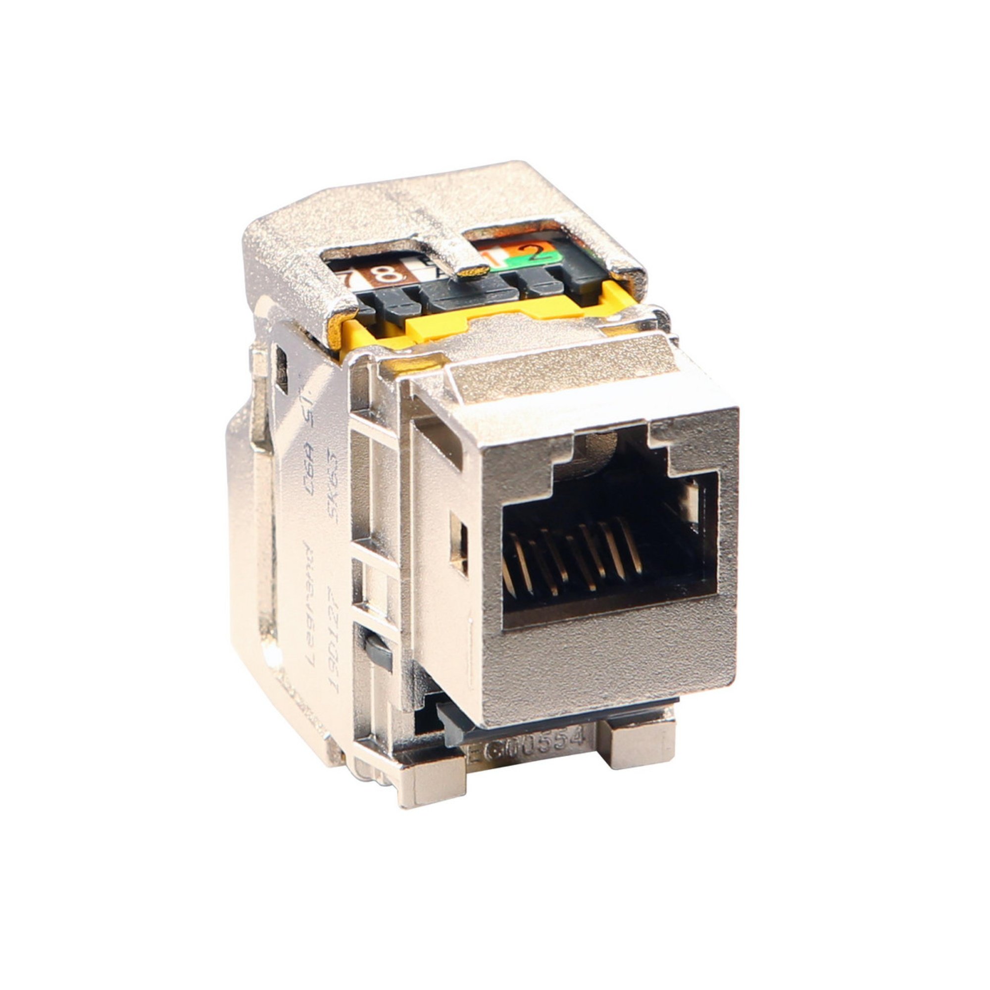 LCS Legrand Keystone datastik RJ 45 Cat 6A STP (8736310011) ‒ WATTOO.DK