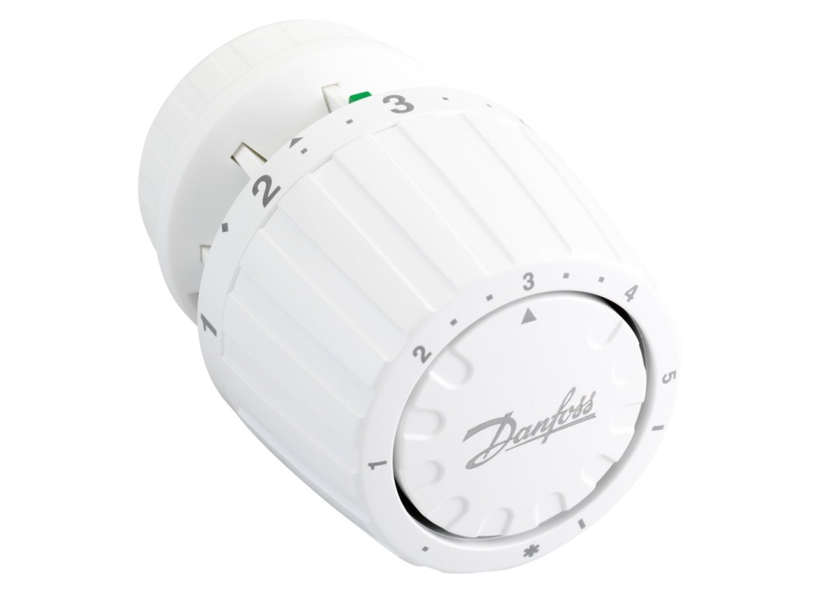 Danfoss – RA termostat med indbygget føler, hvid ‒ WATTOO.DK