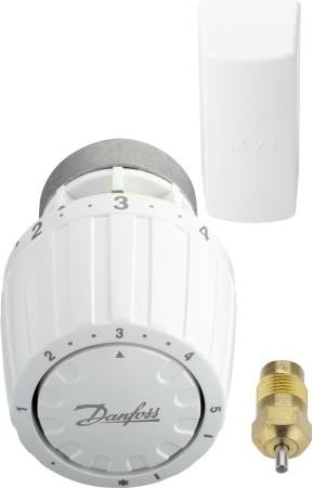 sympati Skøn værdighed Danfoss – RA/V 2963 termostat med fjernføler, hvid (403136462) ‒ WATTOO.DK