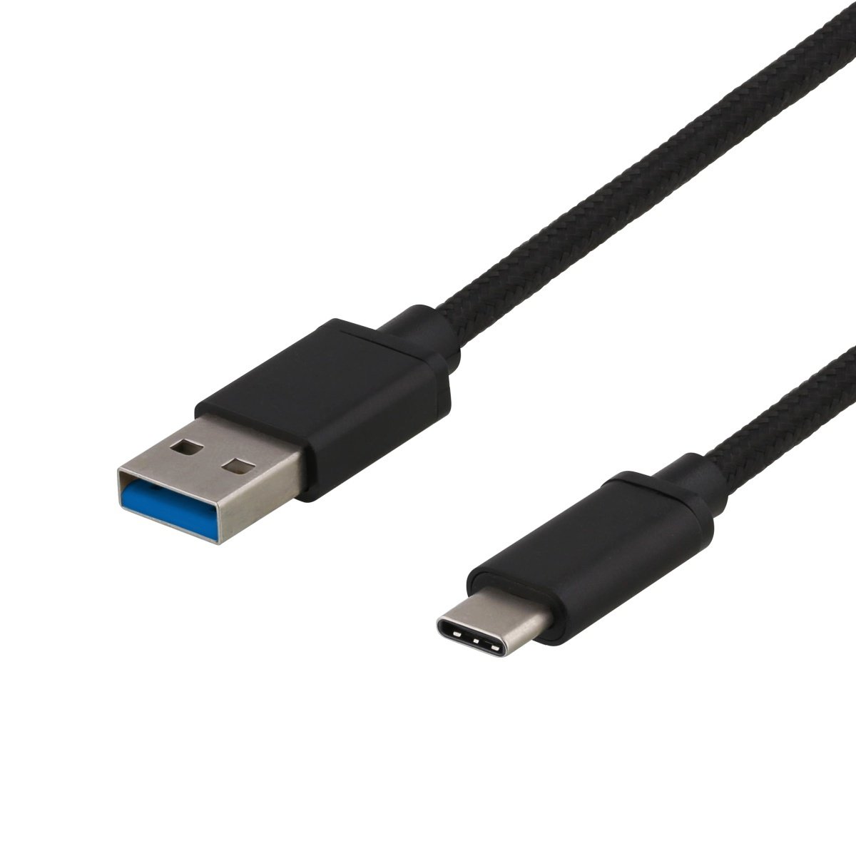 DELTACO USB kabel Type A han - Type Micro B han, 5-pin, 3m, sort ‒ WATTOO.DK
