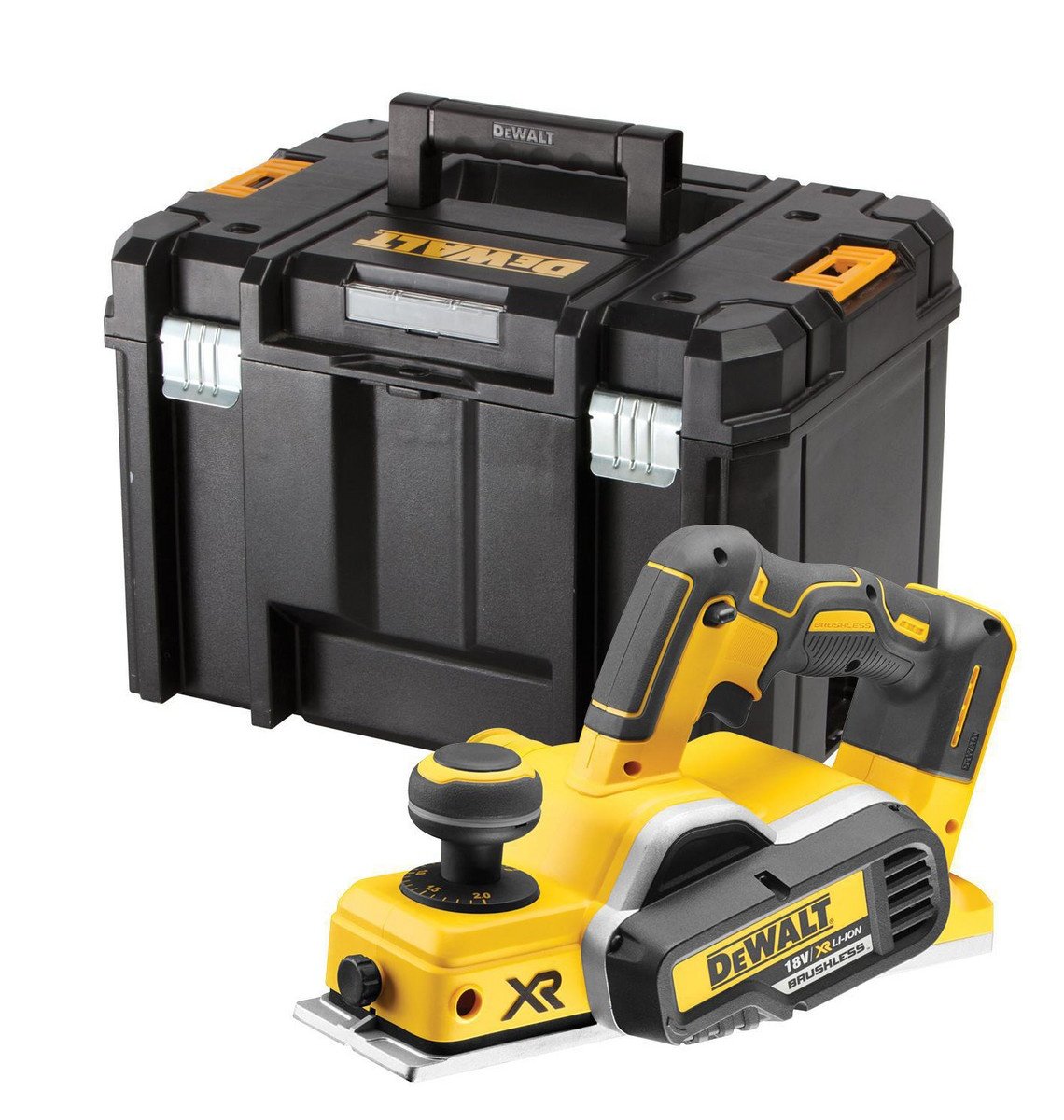 attribut fusionere Ære DeWalt 18V XR kulløs høvl m/kuffert solo (4330701484) billigt! ‒ WATTOO.DK