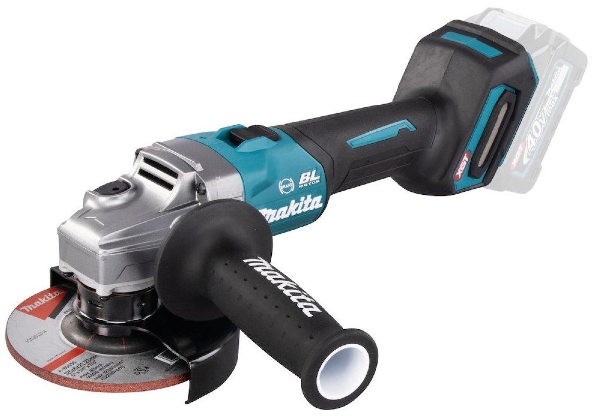 Makita vinkelsliber 40V, Li-Ion - Uden kuffert, lader & GA005GZ ‒ WATTOO.DK