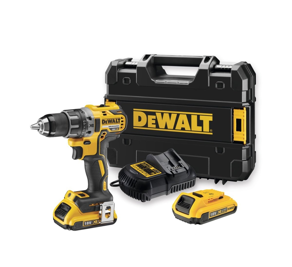 DEWALT 18 DCD791D2-QW, 2 x 18 V/2,0 ‒ WATTOO.DK