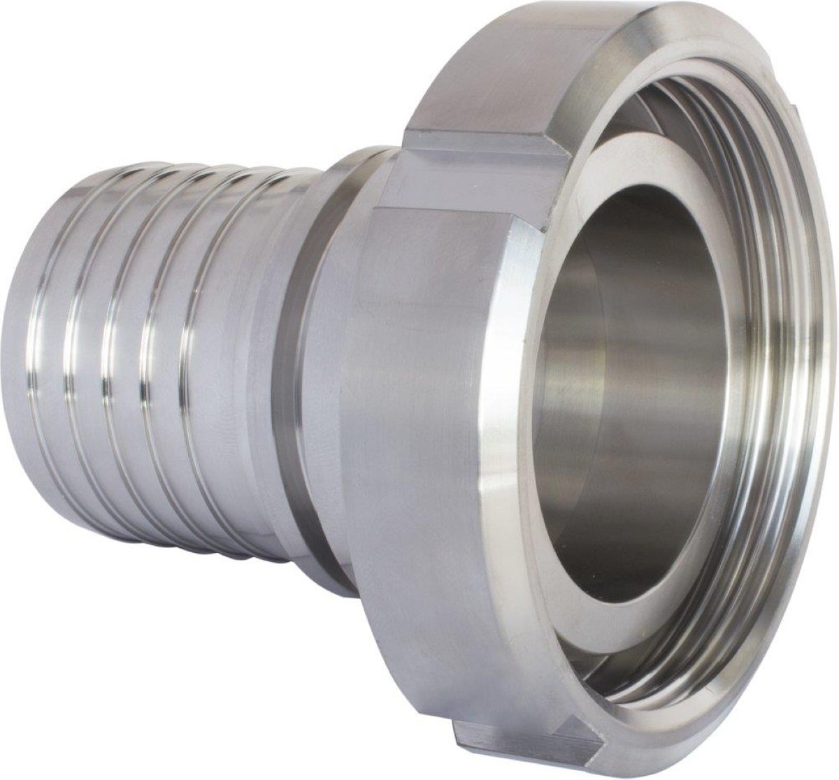 Kegelanschweißstutzen Für Milchverschraubung 44 Mm – Rohr 29 Mm, Edelstahl DIN 11851 Kegelanschweißstutzen Für Milchverschraubung 44 Mm – Rohr 29 Mm, Edelstahl DIN 11851