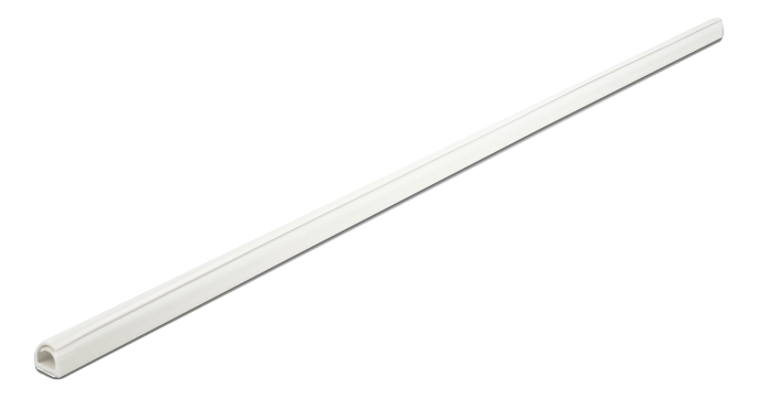Moulure Électrique Adhésive 10x10mm Blanc Lot De 20 X 1m - Gestion Câbles