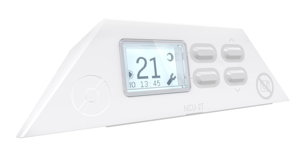Digital termostat (DT2) til TPA og elradiatorer 230V ‒