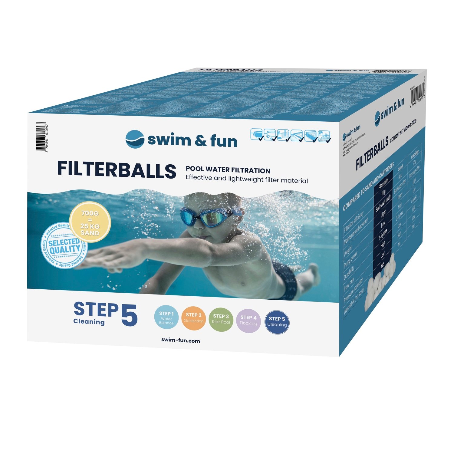 Filterballs 700 Gr. (6278999112) billigt online ‒ WATTOO.DK