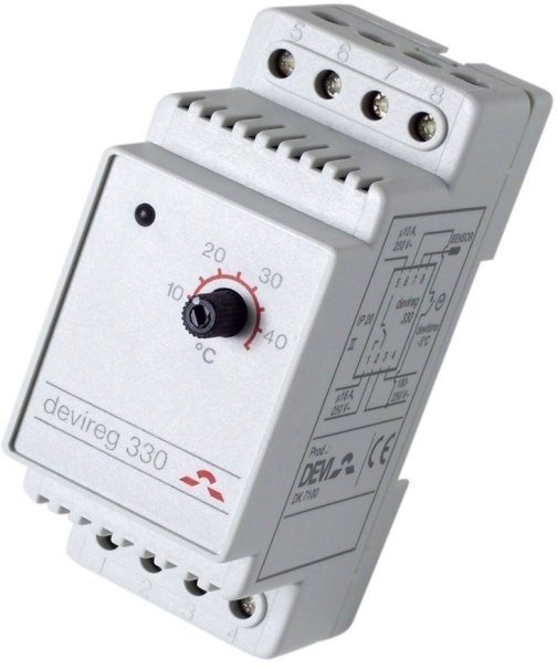 DEVIreg™ 330 – termostat med ledningsføler 45° C) ‒ WATTOO.DK