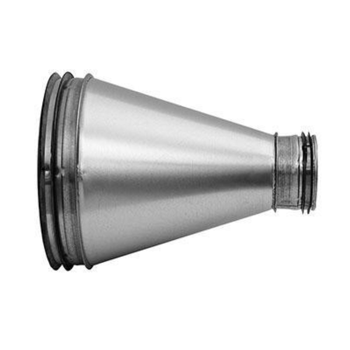 Lindab reduktion lang centrisk RCLU 180 x 100 mm nippel/nippel ‒ WATTOO.DK