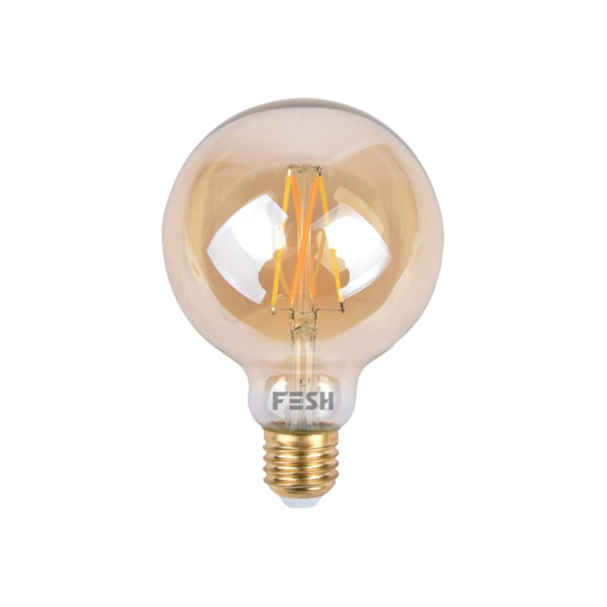 FESH Home LED - Kold/varm Deko E27 5,5W Amber Ø 125 ‒ WATTOO.DK