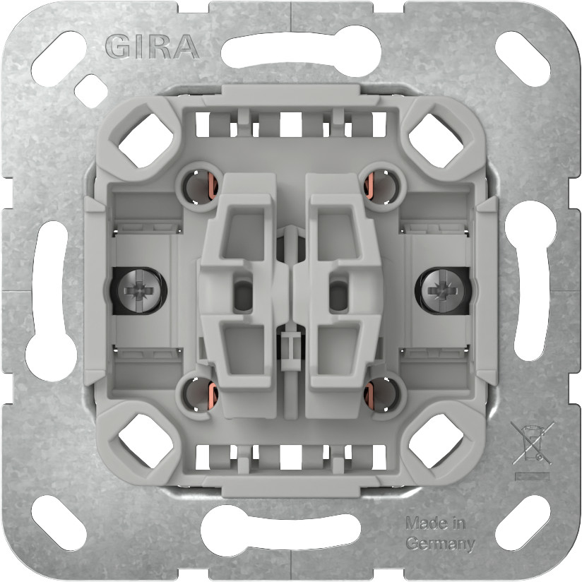 Modul Smart Home Gira fjedertryk, 2-vejs, 2-modul, 10 A, 250 V~ (7817305629) billigt ...