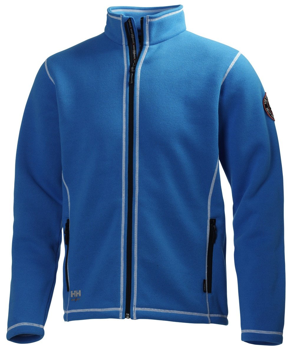 Hav synonymordbog dobbeltlag HH Hay River strikket fleece jakke 72111 blå S (4371900027) ‒ WATTOO.DK