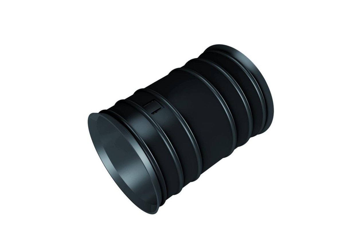 Kabelrør 50/40 25m 450N rød EVOCAB FLEX HDPE korugeret dobbeltvægget ...