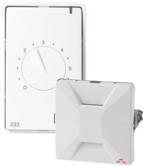 bønner virkningsfuldhed Generator DEVIreg™ 233 – Rumtermostat med vægmonteret rumføler (5 til 45° C), hvid ‒  WATTOO.DK