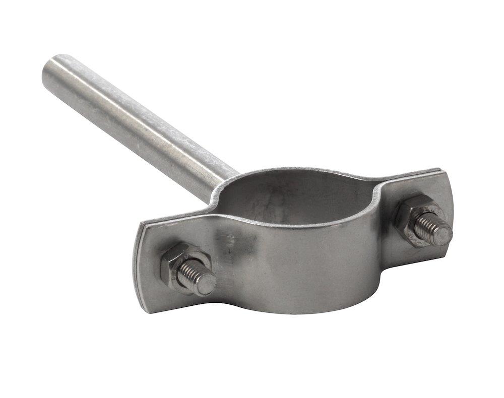 Rørholder syrefast bejset, rørdimension 28mm (718551) billigt! ‒ WATTOO.DK