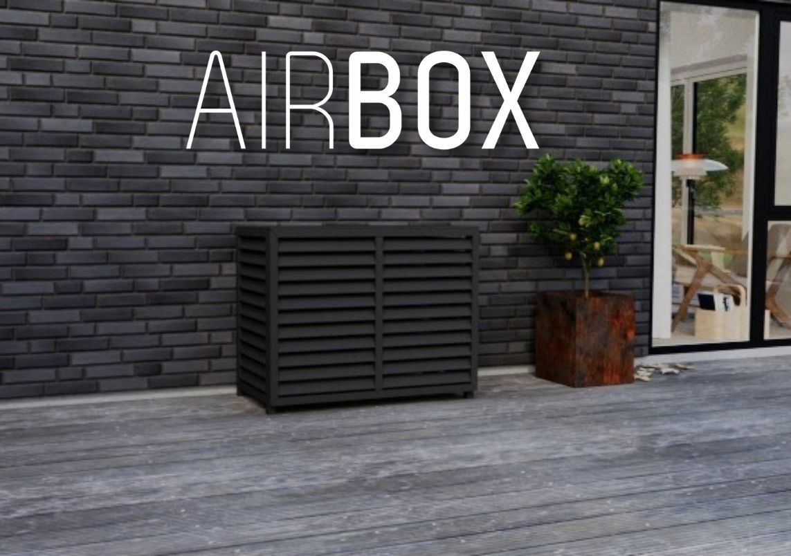 Airbox varmepumpeskjuler fra Andersen Electric
